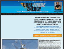 Tablet Screenshot of coreforceenergy.com